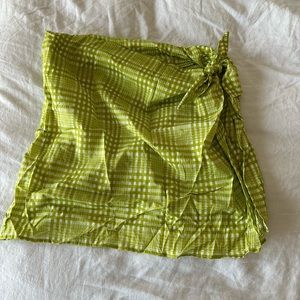 Faithful the Brand Lime Green Mini Pareo NWT 💚